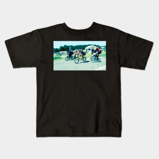 bmx race racing Kids T-Shirt